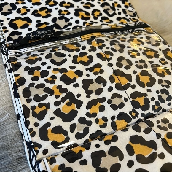 VERA BRADLEY Go Wild Travel Jewelry Case Folio Book Yellow Black White 2013 - Picture 13 of 16